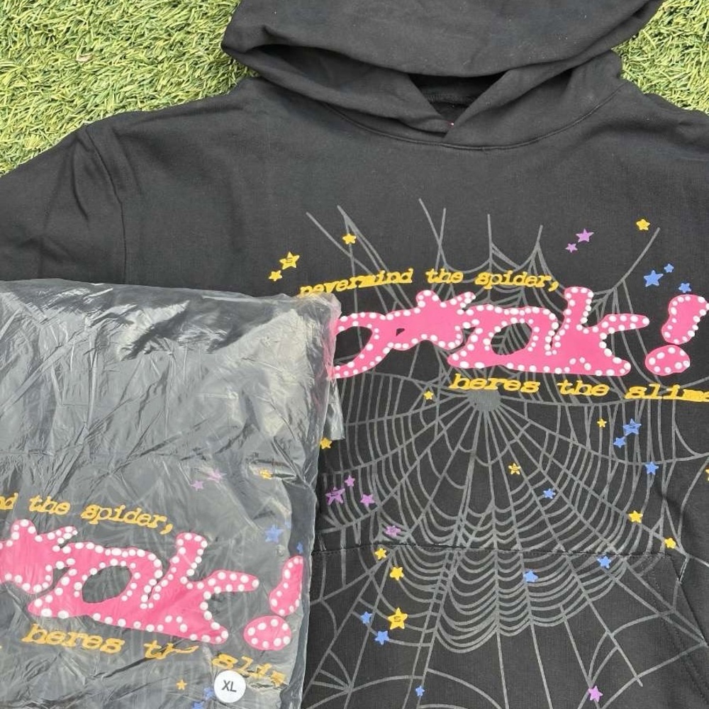Sp5der P*nk hoodie XL